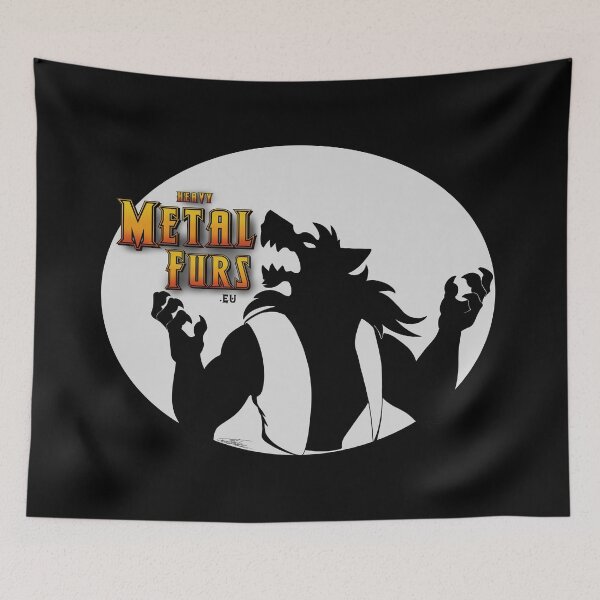 Item preview, Heavy Metal Furs logo designed and sold by CooperToonhyena.