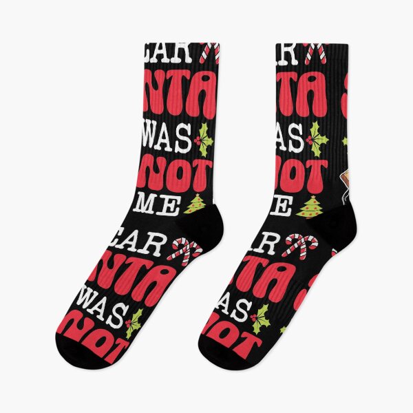 Item preview, Dear Santa It Was Not Me Funny Death Complaining Christmas designed and sold by GravitiTees.