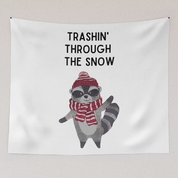 Item preview, Trashin Through the Snow designed and sold by Kristin Orsi.