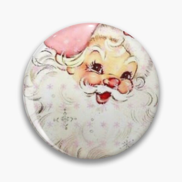 Item preview, retro vintage pink santa claus designed and sold by ProArt Club.