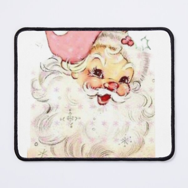 Item preview, retro vintage pink santa claus designed and sold by ProArt Club.