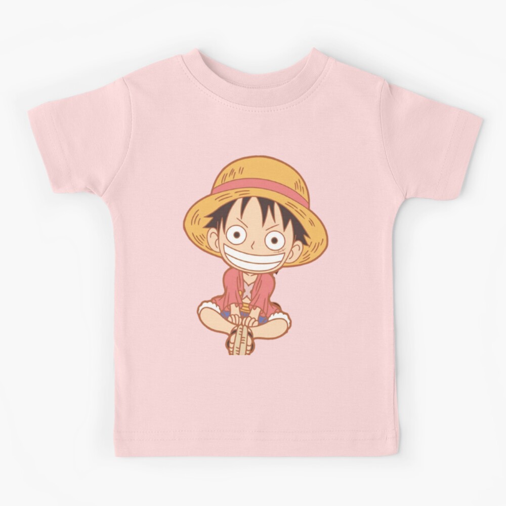 Pirate King Luffy Anime Cartoon Toddler Kids Boy Youth T-Shirt Custom One  Piece