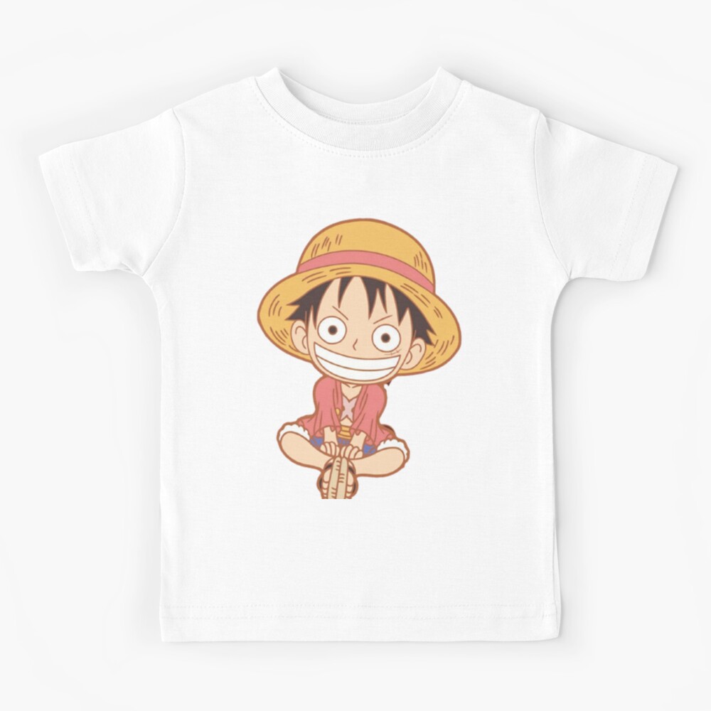 Chibi Luffy With Bubble Name And Kanji Shirt - Bring Your Ideas