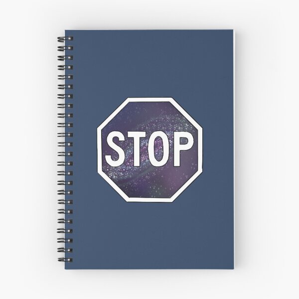 Item preview, Galaxy Stop Sign designed and sold by randomvlover.