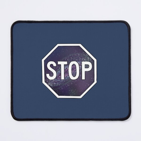 Item preview, Galaxy Stop Sign designed and sold by randomvlover.