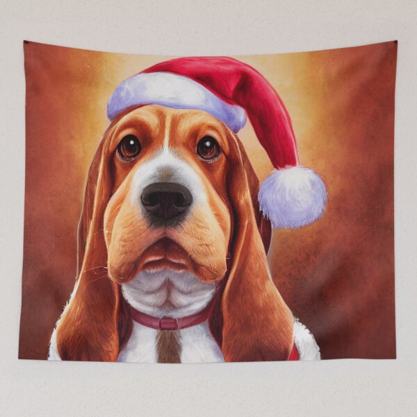 Artikelvorschau, Weihnachts-Basset Hound – perfekt für Tierliebhaber entworfen und verkauft von ChristmaSpecial.