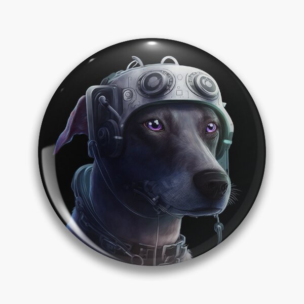 Item preview, Dog from the future designed and sold by AnimalArtPhotos.