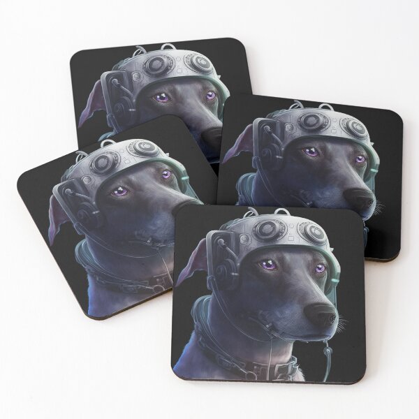 Item preview, Dog from the future designed and sold by AnimalArtPhotos.