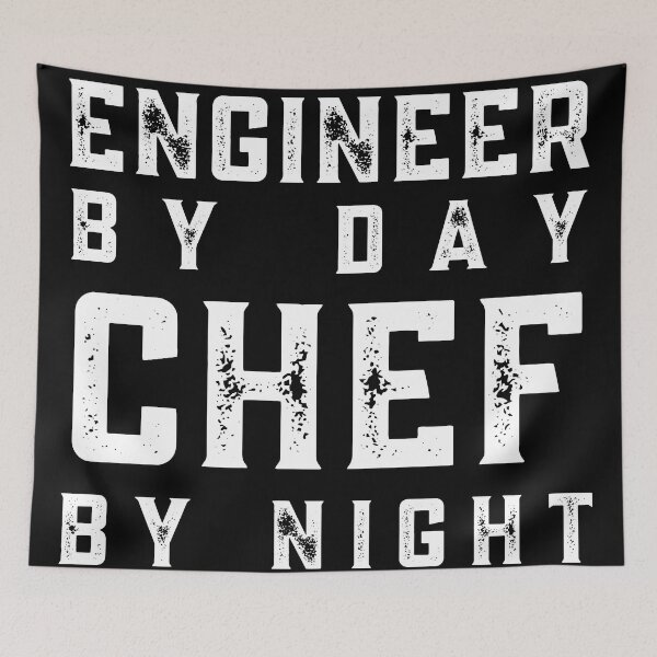Item preview, Engineer by day Chef by night : for engineer who loves cooking : gifts designed and sold by MokonoKokoro.