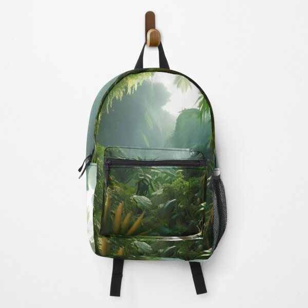 Item preview, 'Graphic Art Fantasy Jungle Landscape'(Thanksgiving and Black Friday Sales!) designed and sold by Bako24.