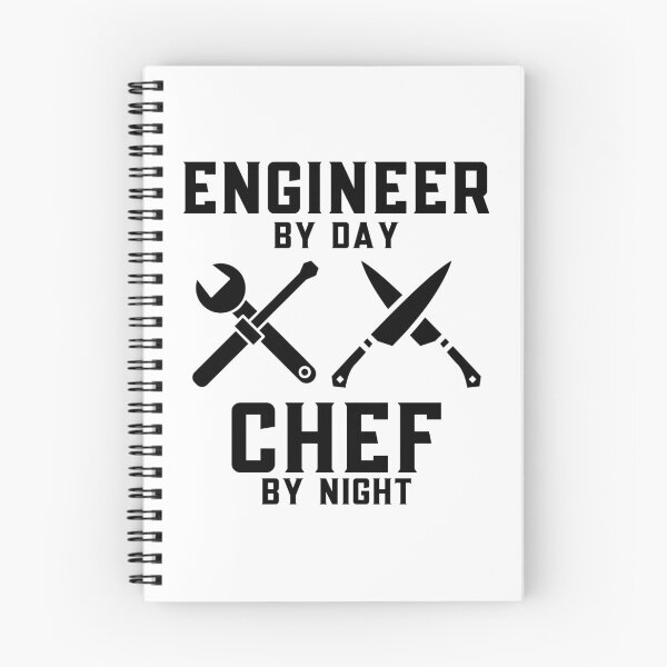 Item preview, Engineer by day Chef by night : for engineer who loves cooking : gifts : Double cross symbol designed and sold by MokonoKokoro.