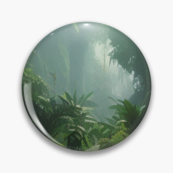 Artikelvorschau, 'Graphic Art Fantasy Jungle Landscape' (Erntedank- und Black Friday-Angebote!) entworfen und verkauft von Bako24.