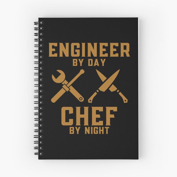 Item preview, Engineer by day Chef by night : for engineer who loves cooking : gifts : Double cross symbol designed and sold by MokonoKokoro.