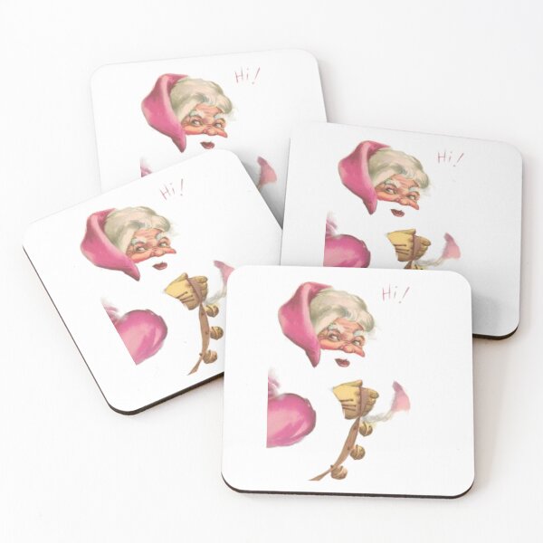 Item preview, Retro vintage pink Santa Claus  designed and sold by ProArt Club.