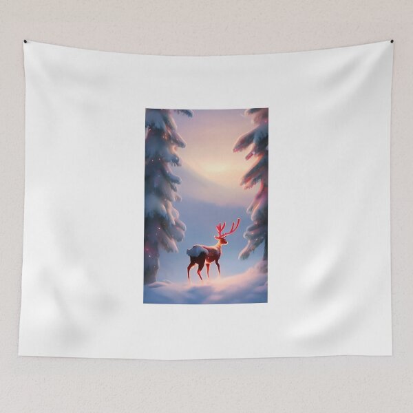 Item preview, Christmas reindeer designed and sold by omar-alsayed52.