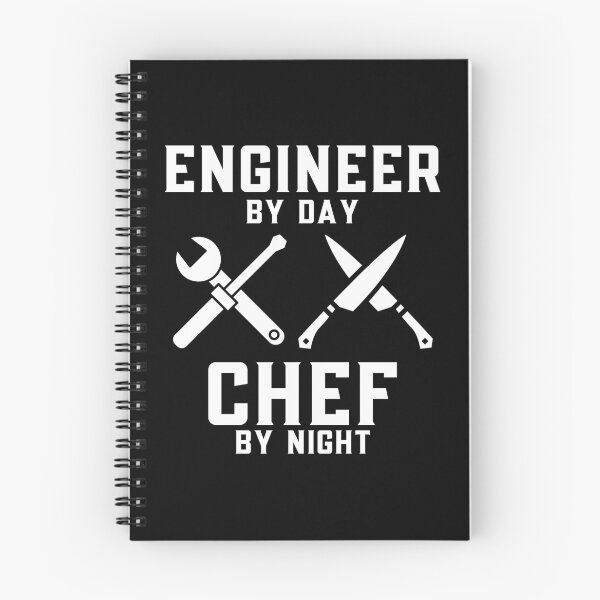 Item preview, Engineer by day Chef by night : for engineer who loves cooking : gifts : Double cross symbol designed and sold by MokonoKokoro.