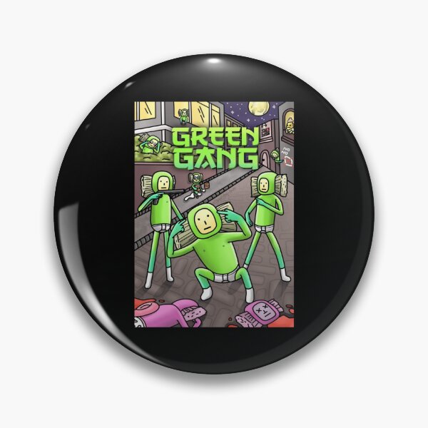 Item preview, Green Gang     designed and sold by PrettieOrganicc.