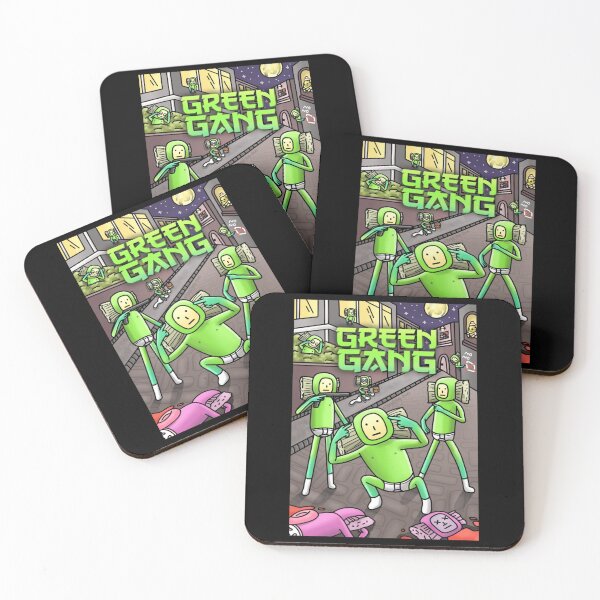 Item preview, Green Gang     designed and sold by PrettieOrganicc.