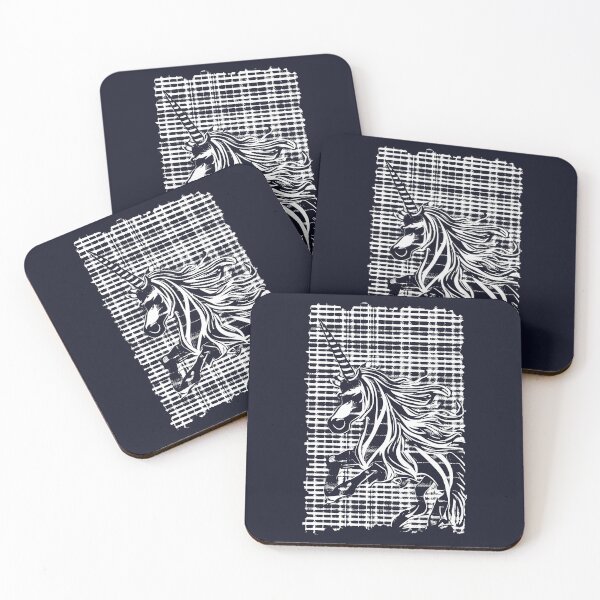 Item preview, Tartan unicorn (#11) [Create a set!] designed and sold by SolidEarthArt.