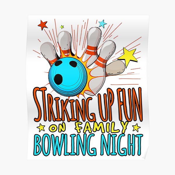Funny Bowling Posters Redbubble