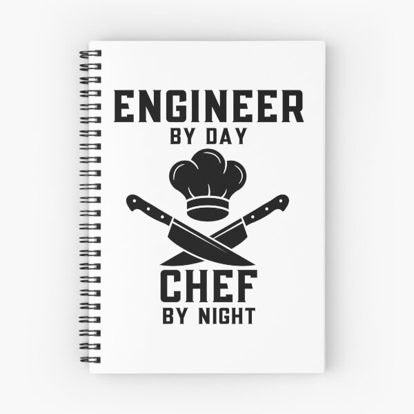 Item preview, Engineer by day Chef by night : for engineer who loves cooking : gifts : Chef cross symbol designed and sold by MokonoKokoro.