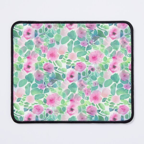 Item preview, Pastel floral abstract pattern designed and sold by Mirarima.