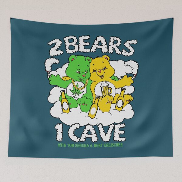 Item preview, Tom Segura Merch Bert Kreischer 2 Bears 2 Vices 1 Cave  designed and sold by WileyWolff.