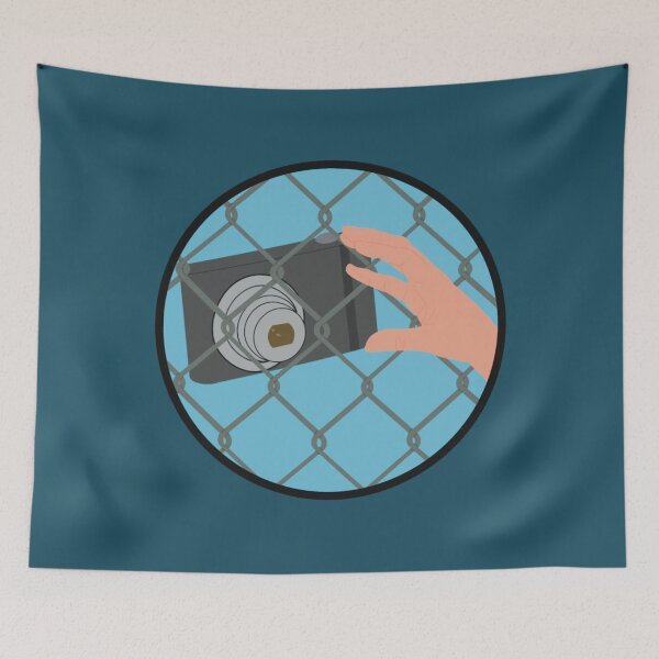 Item preview, Touch My Camera Through the Fence designed and sold by WileyWolff.
