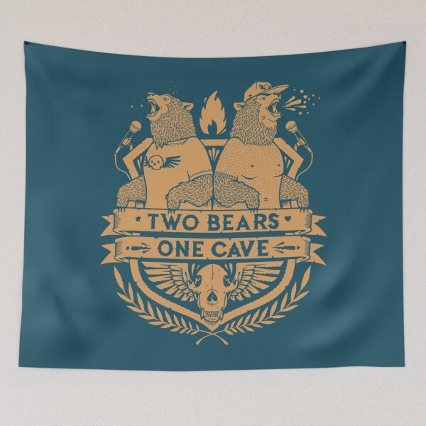 Item preview, TWO BEARS ONE CAVE BY JEREMY FISH designed and sold by WileyWolff.