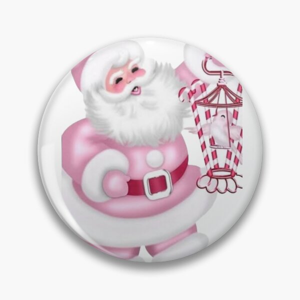 Item preview, Retro vintage pink Santa Claus  designed and sold by ProArt Club.