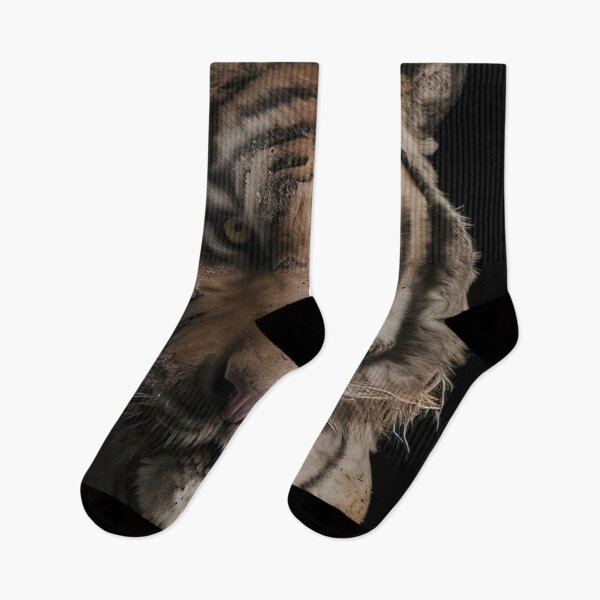 Item preview, Portrait of an agressive tiger designed and sold by RK - Shop.