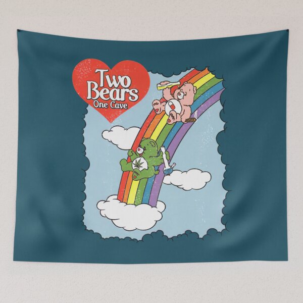 Item preview, TWO BEARS ONE CAVE TIEDYE designed and sold by WileyWolff.