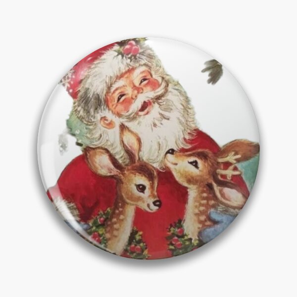 Item preview, Retro vintage pink Santa Claus  designed and sold by ProArt Club.