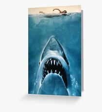 JAWS SHARK Grußkarte