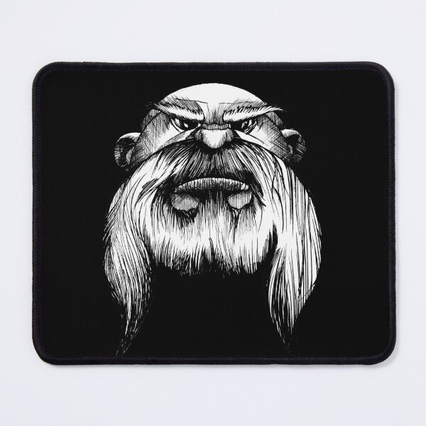 Item preview, Angry Viking Warrior Drawing designed and sold by LarksDrawings.