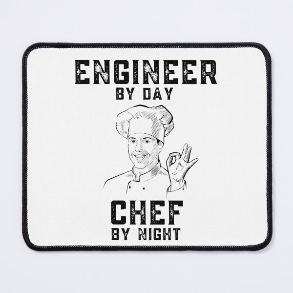 Item preview, Engineer by day Chef by night : for engineer who loves cooking : gifts : Chef Art designed and sold by MokonoKokoro.