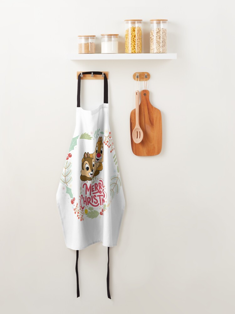 Discover Chip and Dale Funny Christmas Kitchen Apron