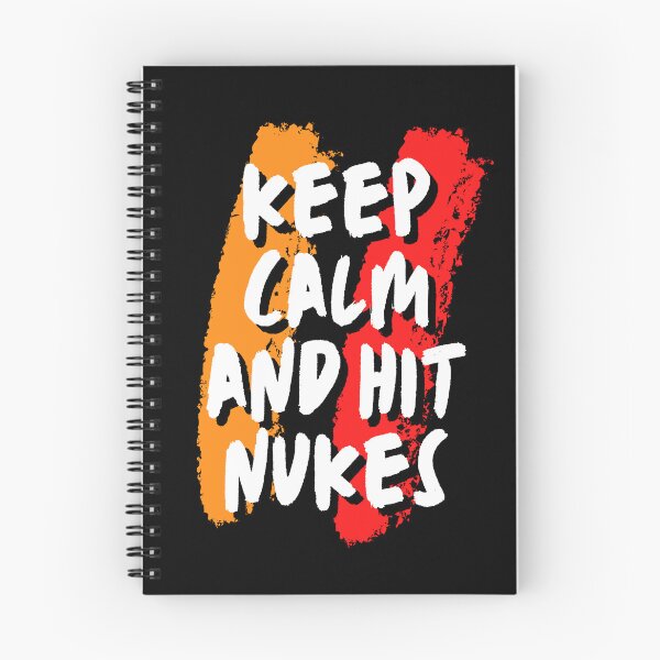 Artikelvorschau, Bleib ruhig und schlage Nukes entworfen und verkauft von Atcreatives.