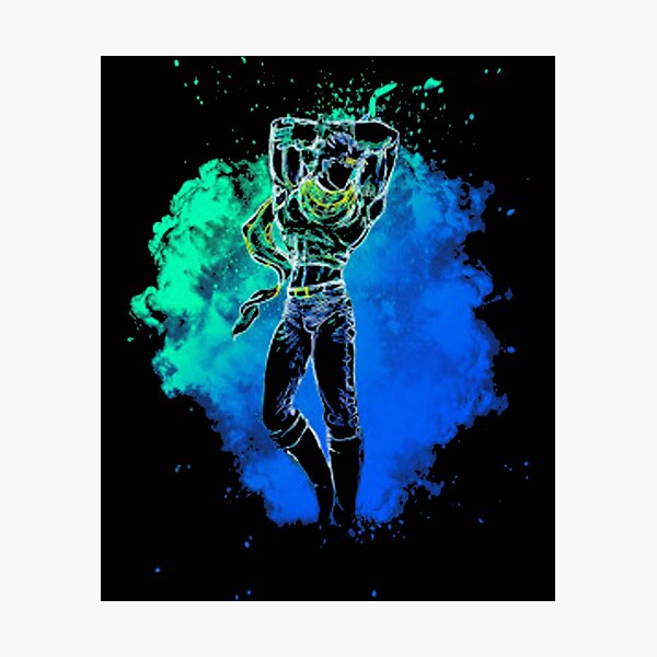 Jojo Menacing (Jojo's Bizarre Adventure) Home Fine Art Print