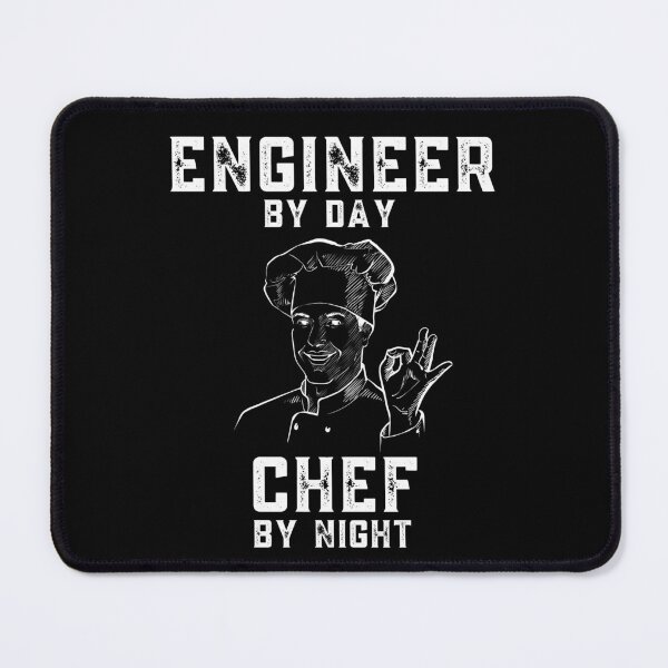 Item preview, Engineer by day Chef by night : for engineer who loves cooking : gifts : Chef Art designed and sold by MokonoKokoro.