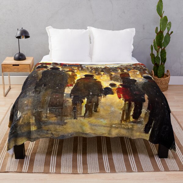 Item preview, CHRISTMAS MARKET IN A NORTHERN ENGLISH TOWN  Midjourney AI Artwork designed and sold by davidjulie.