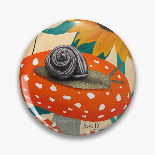 Item preview, Mushrooms, flowers, fir cones, chestnuts and snail designed and sold by Vicki Dunlop.
