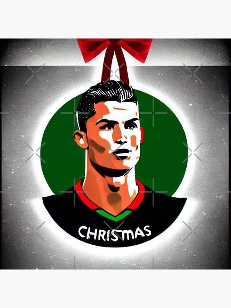 Merry Christmas Cr7 Cristiano Ronaldo Under The Mistletoe Wrapped In