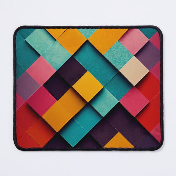 Item preview, Сolorful geometric Arlekin pattern designed and sold by AppleElf.