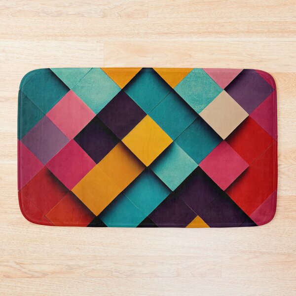 Item preview, Сolorful geometric Arlekin pattern designed and sold by AppleElf.