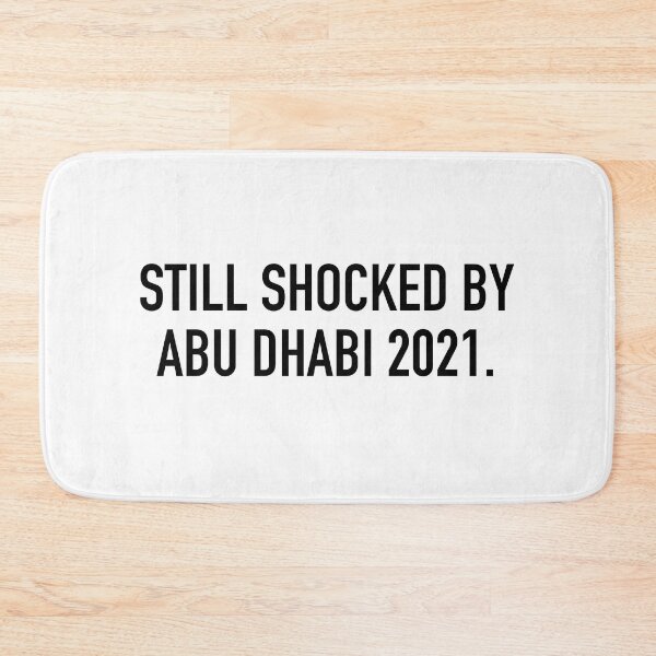 Item preview, Still shocked by Abu Dhabi quote  designed and sold by YonivanL.
