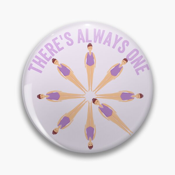 Item preview, There's Always One. Funny Synchronized Swimming designed and sold by LoveSynchro.