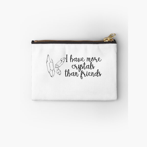 Item preview, Crystal Quote - I have more crystals than friends designed and sold by KatyaDesigns.