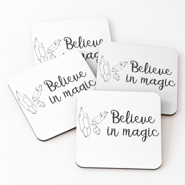 Item preview, Crystal Quote - Believe in magic designed and sold by KatyaDesigns.