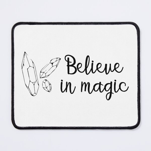 Item preview, Crystal Quote - Believe in magic designed and sold by KatyaDesigns.